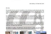 20250430 RECORDATORI - PETICIÓ SAQUES PER RECOLLIR PODA