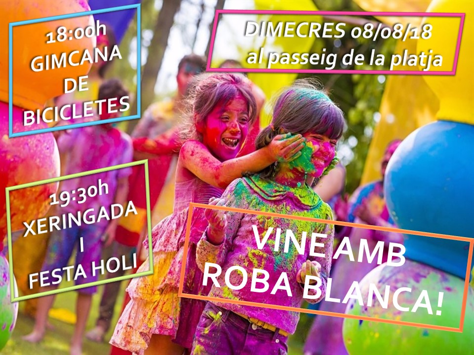 20180808 bicis xeringada festa holi cat