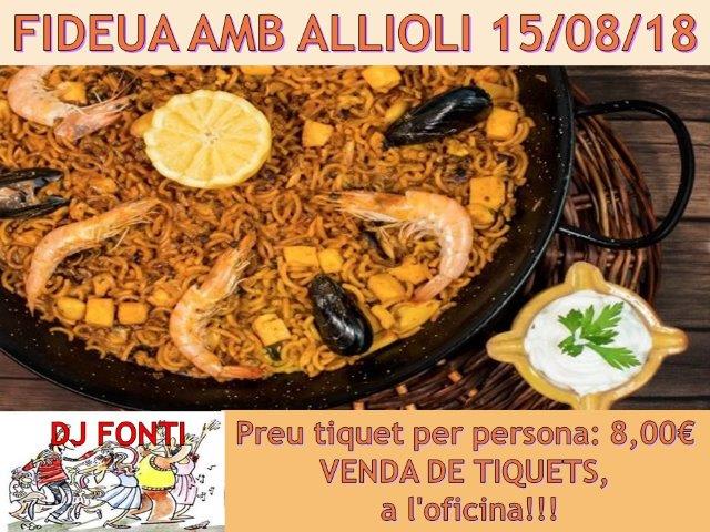 20180815 fideuà amb allioli catala